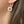 Peach Moonstone Hoop Earring - 14k Gold Filled