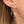 Pink Pearl Hoop Earring Dainty - 14k Gold Filled