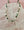 Gemstone necklace (Tree Agate) - 14k Gold Filled - Soft Pink Cord - Adjustable 47 - 50 cm