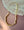 Mother-of-pearl necklace - 14k Gold Filled - Beige Cord - Adjustable (35 - 45 cm)