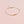Peach Moonstone Figaro Bracelet - 925 Solid Silver