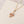 Peach Moonstone Love Charm / Necklace - 14k Gold Filled