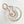 Peach Moonstone Necklace - 14k Gold Filled - Pink Cord