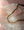 Gemstone Necklace (Unakite) - 14k Gold Filled - Soft Pink Cord - Adjustable (42,5 - 45 cm)