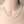 White Mother-of-Pearl Necklace - 14k Gold Filled - Light Blue Cord